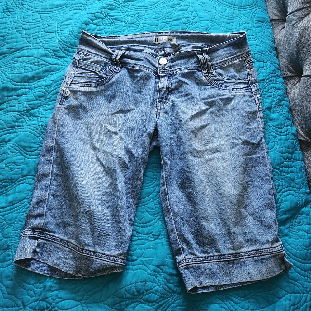 Women U-turn bermuda shorts size XL/44